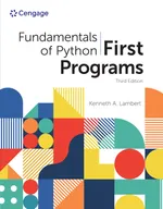 Fundamentals of Python: First Programs, Third Edition