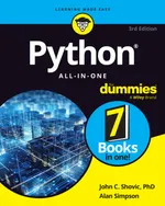 Python All-in-One For Dummies, 3rd Edition