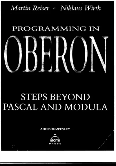 Programming in Oberon