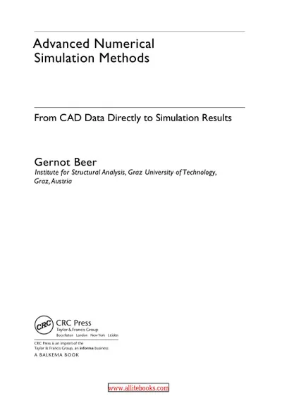 Advanced Numerical Simulation Methods: From CAD Data Directly to Simulation Results
