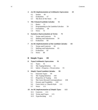 Types and Programming Languages