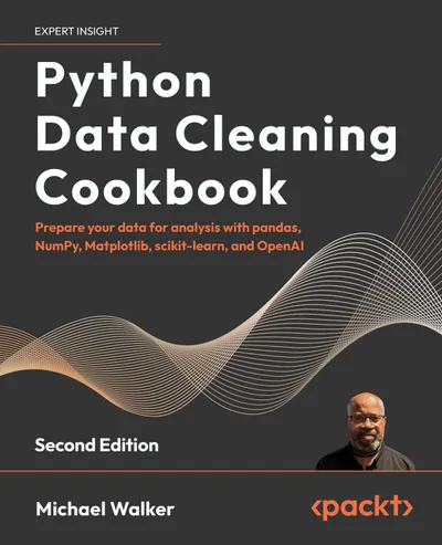 Python Data Cleaning Cookbook. Second Edition. Prepare your data for analysis with pandas, NumPy, Matplotlib, scikit-learn, and OpenAI