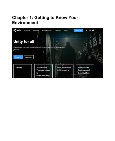 Getting to Know Your Environment