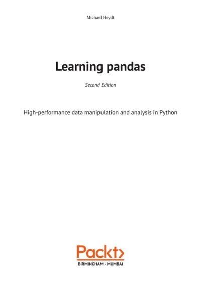 Хейдт М. - Изучаем pandas - 2018