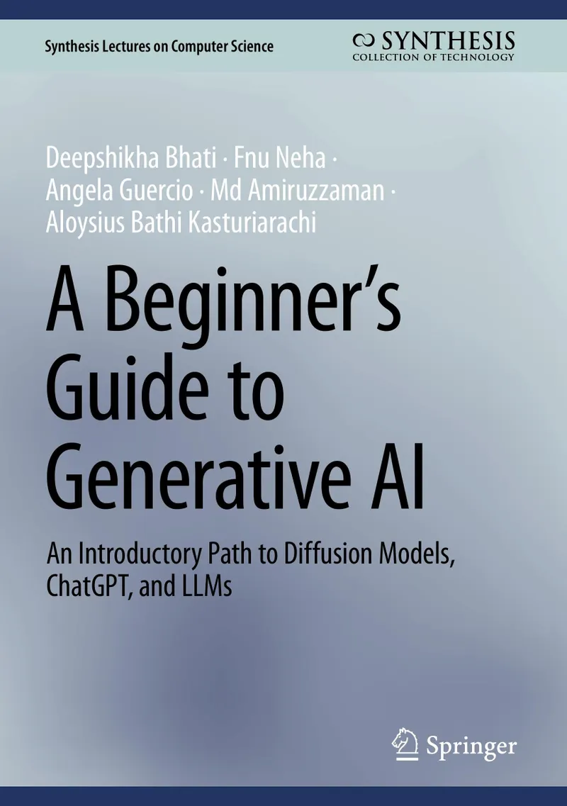 A Beginner's Guide to Generative AI: An Introductory Path to Diffusion Models, ChatGPT, and LLMs