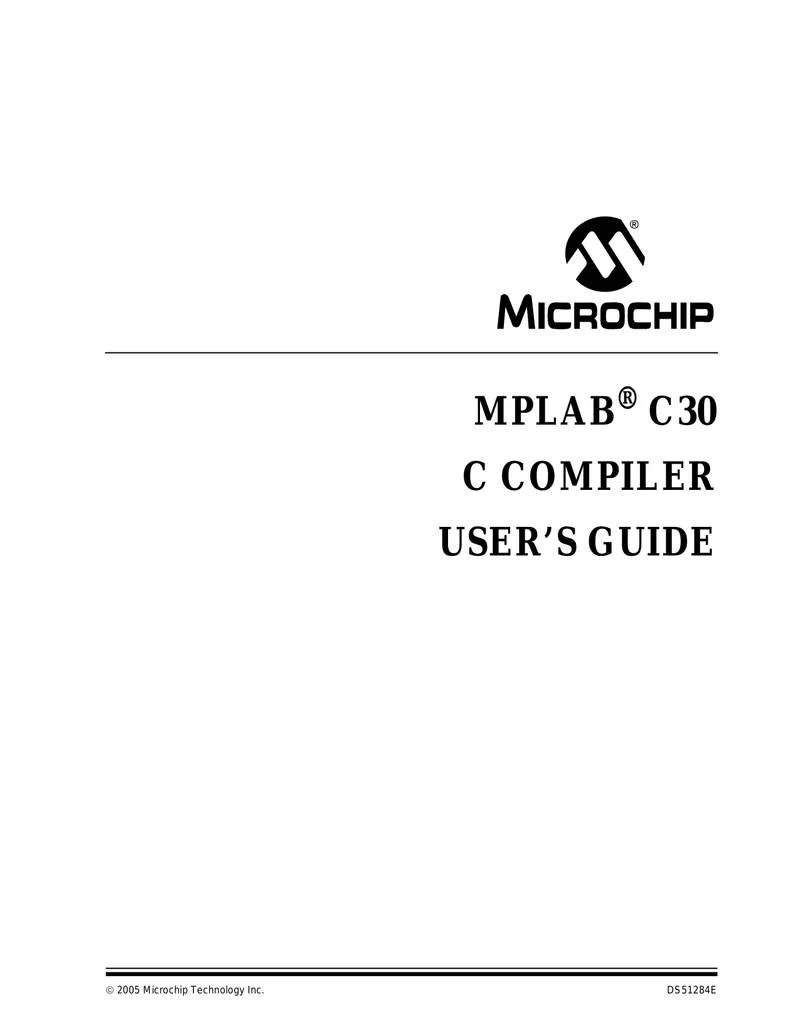 MPLAB® C30 C Compiler User's Guide