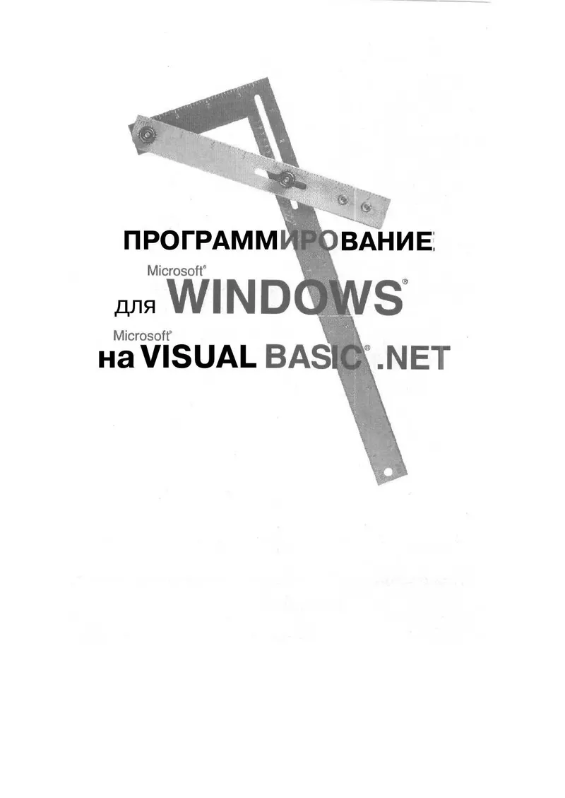 Программирование для Microsoft Windows на Microsoft Visual Basic .NET. В 2-х томах. Том 1