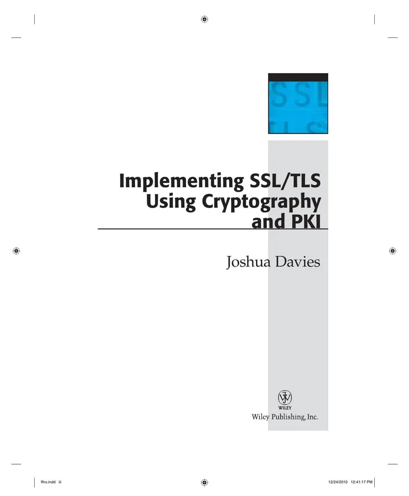 Implementing SSL/TLS Using Cryptography and PKI