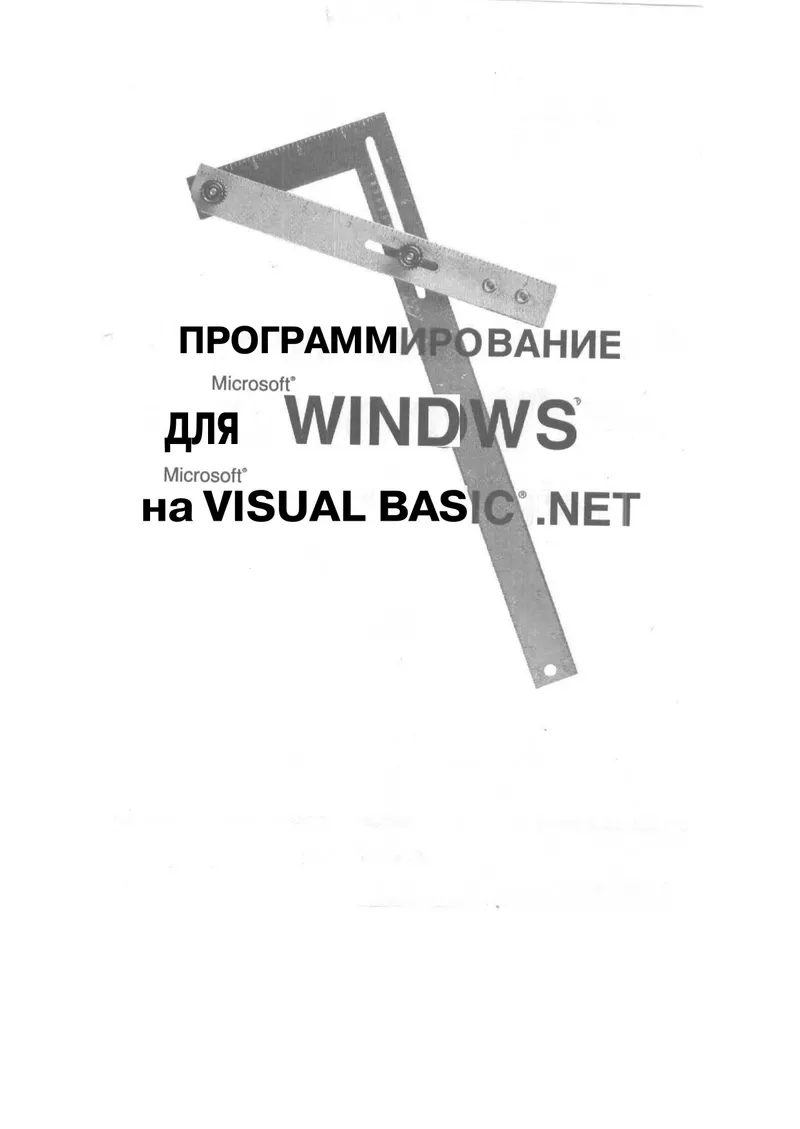 Программирование для Microsoft Windows на Microsoft Visual Basic .NET. Том 2