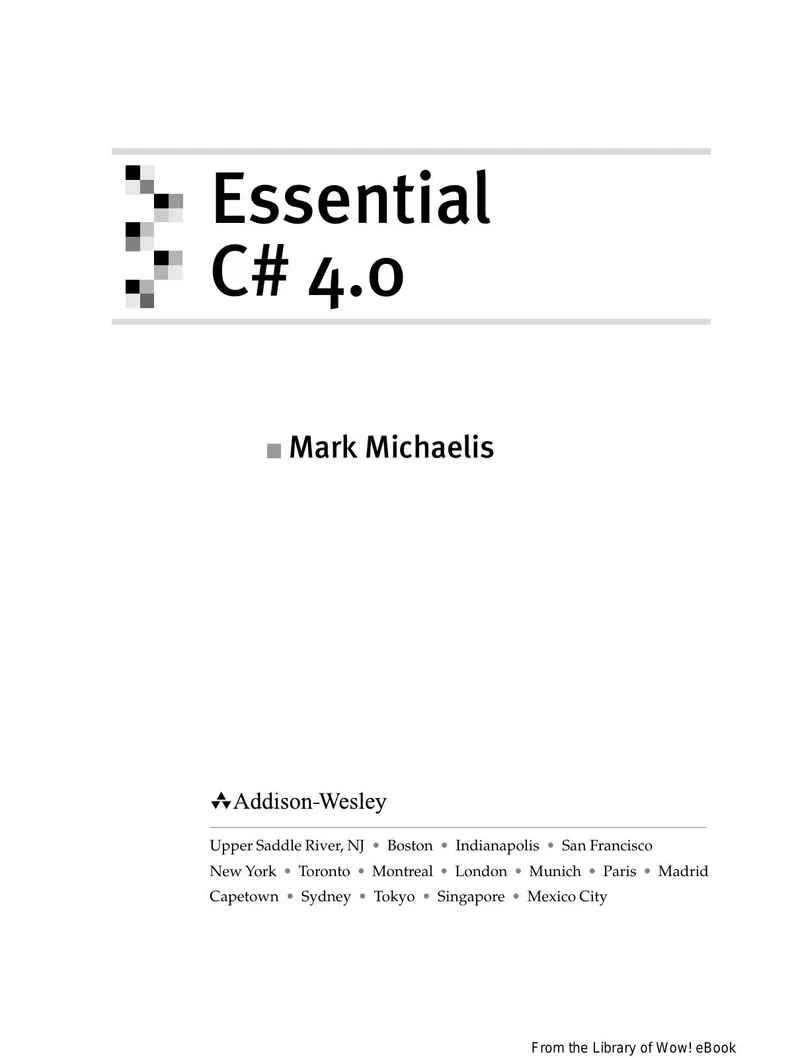 Essential C# 4.0