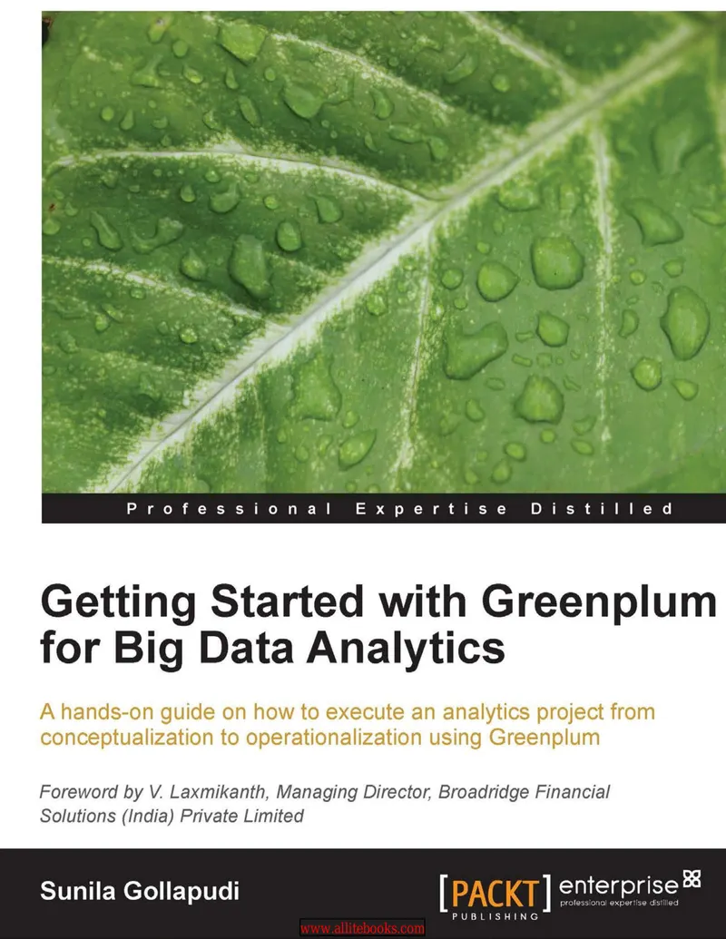 Getting Started with Greenplum for Big Data Analytics