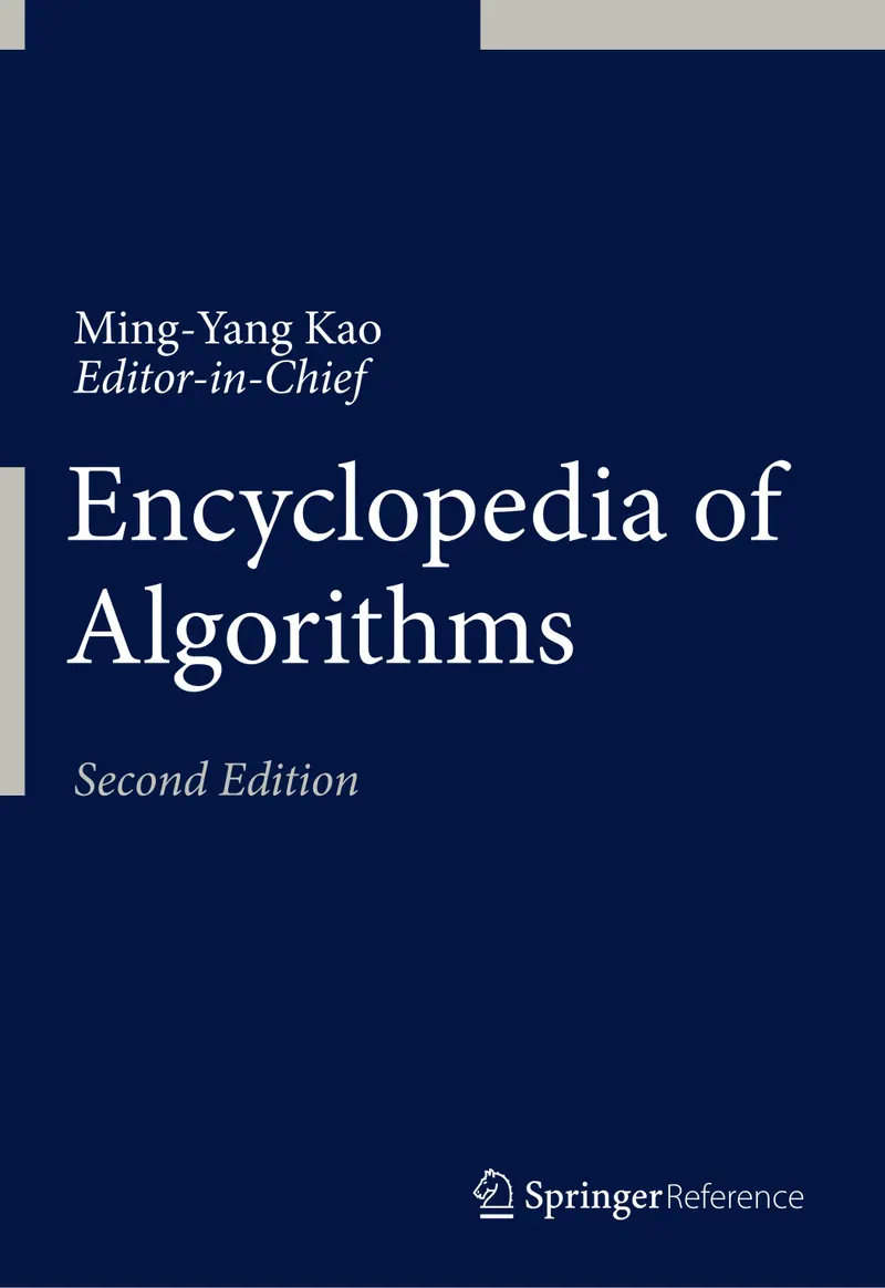 Encyclopedia of Algorithms, Second Edition