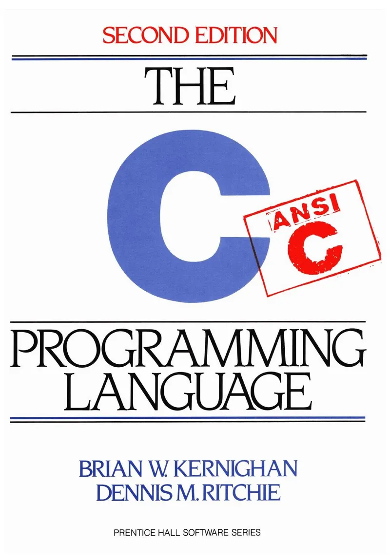 Kernighan B. W., Ritchie D. M. - The C Programming Language, Second Edition (Prentice Hall Software Series) - 1988