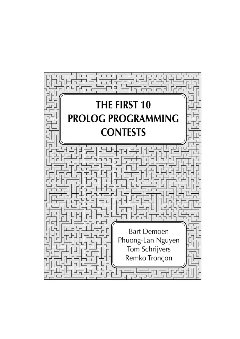 The First 10 Prolog Programming Contests