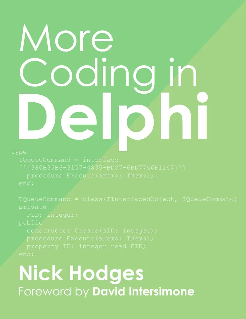 More Coding in Delphi