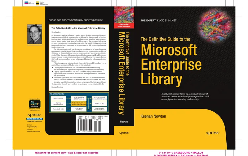 The Definitive Guide to the Microsoft Enterprise Library
