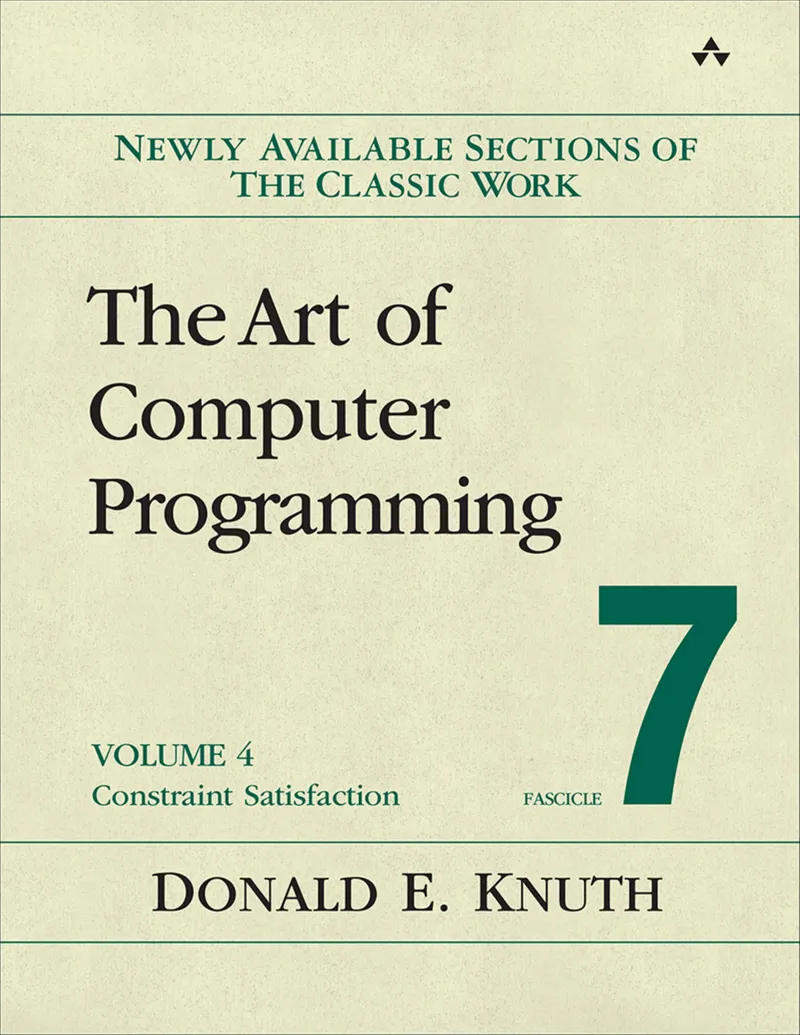 The Art of Computer Programming, Volume 4, Fascicle 7: Constraint Satisfaction