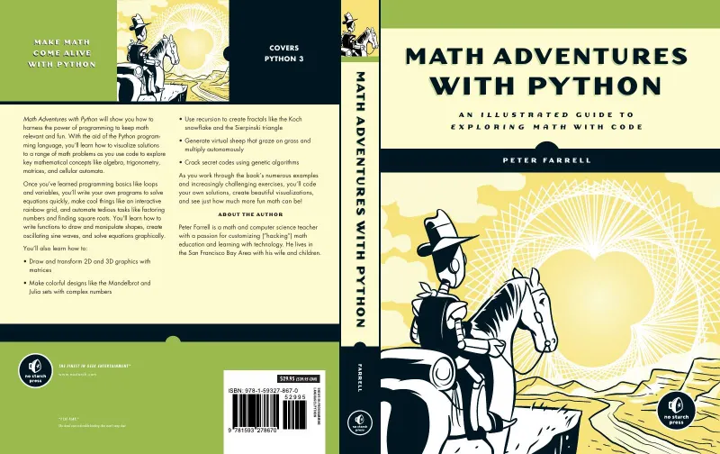 Math Adventures with Python: An Illustrated Guide to Exploring Math with Code