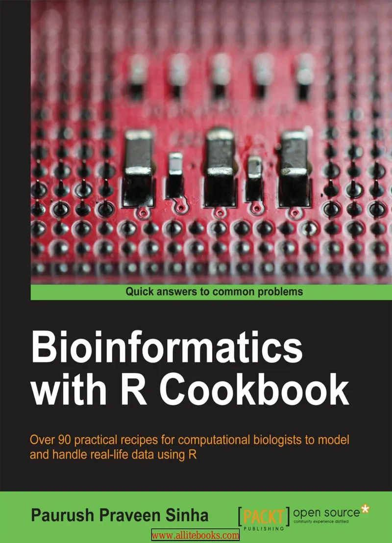 Bioinformatics with R Cookbook